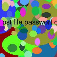 pst file passwort crack