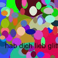 hab dich lieb glitter